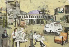 Marius Bercea, Perfume, Pollen and Hysteria, 2010, oil on canvas
