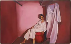 Untitled by Sandra Scolnik, 2000, oil on panel, offered Sep 2015