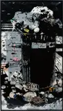 Ester Partegàs, Barricades (Tourists of our own Existence), 2006, enamel, acrylic on Mylar and vinyl, paper