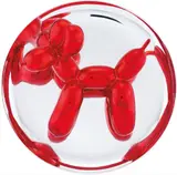 Balloon Dog (Red) by Jeff Koons, 1995, glazed porcelain, sold Sep 2015