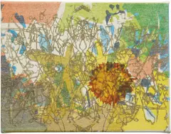 Jorge Pardo, Untitled Canvas #20, 2006, Alkyd paint on canvas