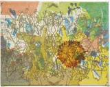 Jorge Pardo, Untitled Canvas #20, 2006, Alkyd paint on canvas