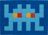 Invader, Alias MIA_47, 2012, ceramic tiles on panel