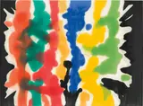 Morris Louis, Para IV, 1959, Magna on canvas