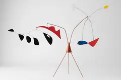 Alexander Calder, Untitled, circa 1941, sheet metal, rod, wire, paint