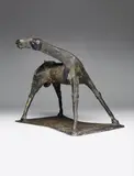 Marino Marini, Piccolo cavallo, 1950, hand chiseled and painted bronze