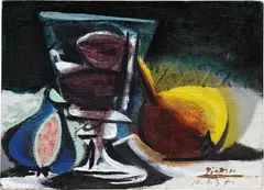 Nature morte by Pablo Picasso, 1937, oil on canvas, sold Nov 2015