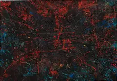 Toshimitsu Imai, Lava, 1957, oil on canvas