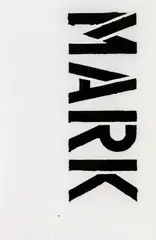 Portrait (for M.A.) by Christopher Wool, 1999, enamel on paper, sold Nov 2015