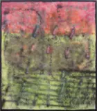 Sterling Ruby, SP36, 2008, spray paint on canvas