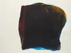 Mary Weatherford, Delilah, 2012, Flashe on linen