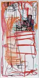 Untitled by Aaron Garber-Maikovska, 2014, ink and chalk pastel on archival gator board, in artist's frame, offered Nov 2015