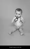 Ryan McGinley, Commissioned portrait of baby, child or pet