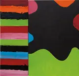Mary Heilmann, Cut and Mix