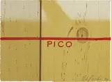 Ed Ruscha, Pico, 1999, acrylic and pencil on lithograph