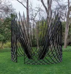 Ólafur Elíasson, Your space eruption, 2009, bronze