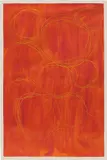 Untitled by Günther Förg, 2001, acrylic on Canson paper, sold Nov 2015