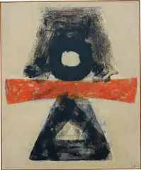 Kumi Sugai, KAGURA (Sacred Music and Dance), 1958, oil on canvas