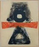 Kumi Sugai, KAGURA (Sacred Music and Dance), 1958, oil on canvas