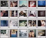 Dash Snow, Polaroid Wall, 2005, 20 chromogenic prints