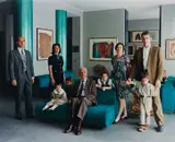Thomas Struth, The Consolandi family 1, Mailand, 1996, cibachrome print, in artist's frame