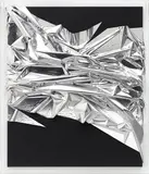 Anselm Reyle, Untitled, 2006, mixed media on canvas, acrylic glass
