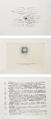 Three Works: Untitled by Robert Gober, 2000, Complete series of 3 prints (i) lithograph on on Fabriano Tiepolo and Arches Cover paper (ii) lithograph on on Fabriano , offered Nov 2015