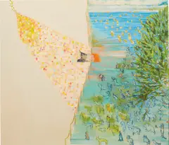 Amy Sillman, Skirmishes of an Untimely Nature, 2000, oil on linen