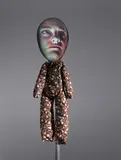 Tony Oursler, Crying Doll (Floral #2)