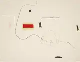 Christian Rosa, From Bitchy to Black Eye, 2014, charcoal, graphite, oil stick and oil on canvas