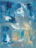 Dan Rees, Artex Painting, 2012, oil on canvas