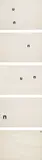 Mira Schendel, Untitled, 1971, graphite and Letraset on paper, in five parts