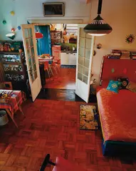Rochelle Costi, Série A Casa, 1998, Cibachrome print mounted on wood