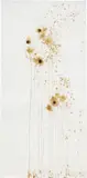 Tania Bruguera, Untitled (Sunflowers), 2002, ink and collage on paper
