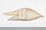 Kcho, Mi jaula, 1991, tree branches, cane thread and mud