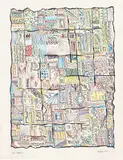 León Ferrari, Carta a Torres-García, 2005, mixed media on paper