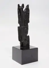 Totem by Alicia Penalba, n.d., bronze with black patina, offered Nov 2015