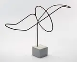 Enio Iommi, Formas dinámicas, 1948, welded iron and marble base
