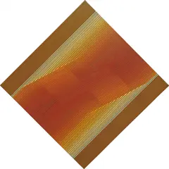 Ary Brizzi, Diamante #6, 1969, oil on canvas