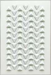 Luis Tomasello, Atmosphere Chromoplastique No. 909, 2009, acrylic on wood