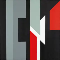 Untitled by Salvador Corratgé, 2012, acrylic on canvas, sold Nov 2015