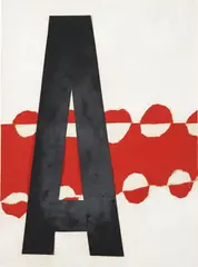 Sandu Darie, Untitled, 1966, collage on paper