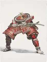 The Merger, Place Your Bets, 2011, watercolor on paper