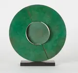 Lika Mutal, Alpha, 1990, bronze with green patina