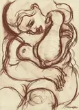 Marepe, Untitled, 2001, pastel on paper