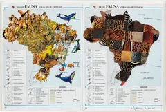 Untitled by Nelson Leirner, circa 2003, pages of atlases, stickers, Plexiglas box, offered Nov 2015