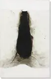 Alberto Burri, Combustione, 1964, paper, plastic, acrylic, PVA glue, combustion on board