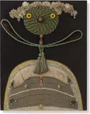 Enrico Baj, Mary Augusta Arnold Ward, English Writer, 1974, mixed media, collage on canvas