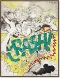 Valerio Adami, Invito al Crash!, 1963, oil on canvas