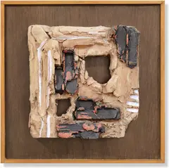 Untitled by Leoncillo Leonardi, 1966, stoneware, enamel, offered May 2015